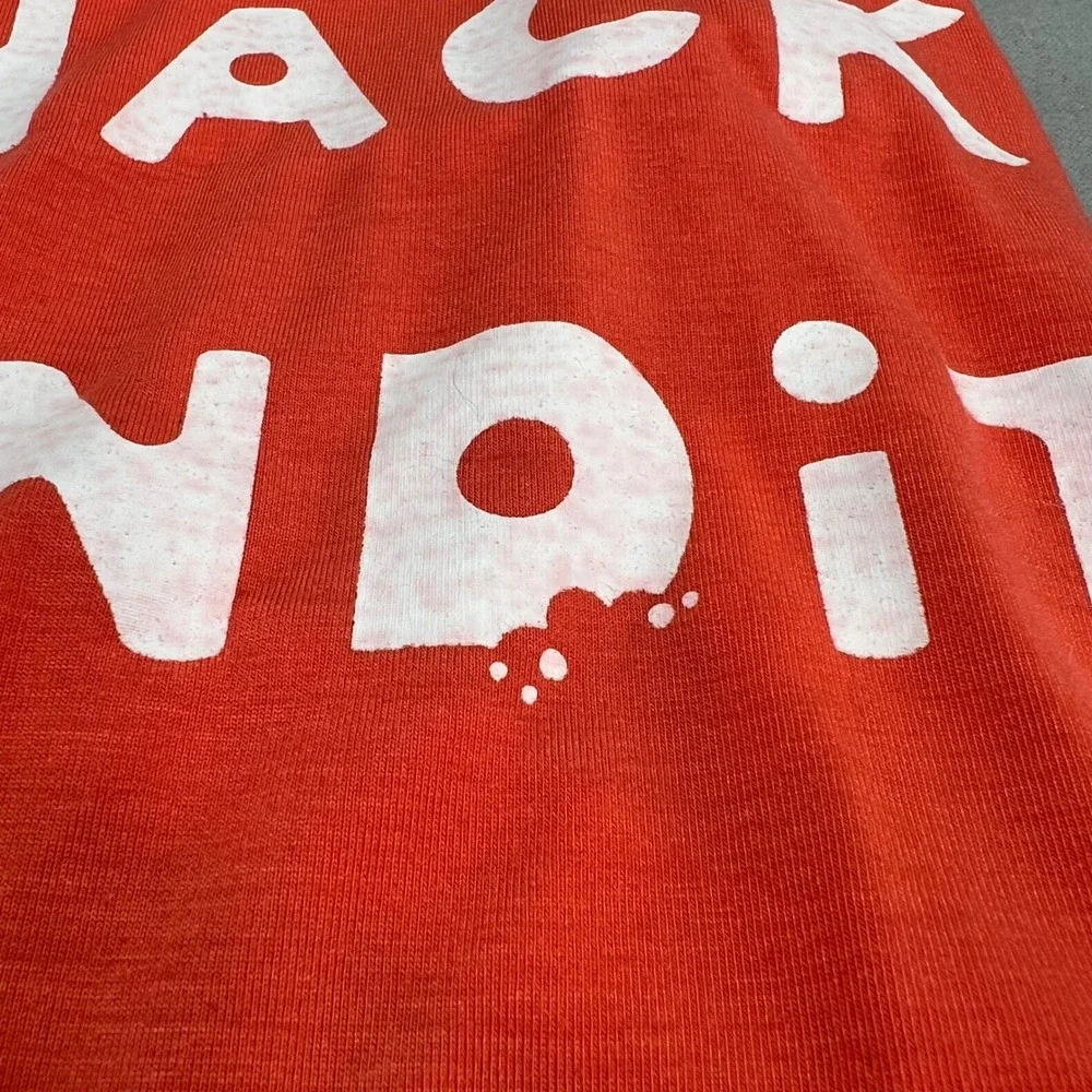 Boots & Barkley Pet Tank Top Bright Orange Snack Bandit Graphic Dog Shirt Medium